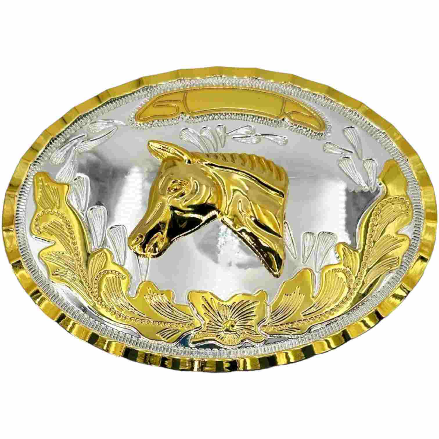 Western Belt Buckle Horse Head S11B