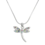 6Mtvl680 dragonfly necklace white gold s2 multi color v1.jpg 1