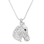 Y3mGk4GS horse necklace white gold s3v clear v1.jpg 1