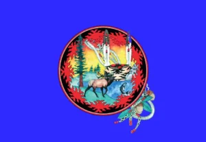 Elk Valley Rancheria Flag Native American Flags for Sale Online