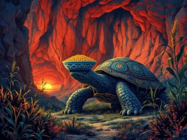 turtle corn bowl