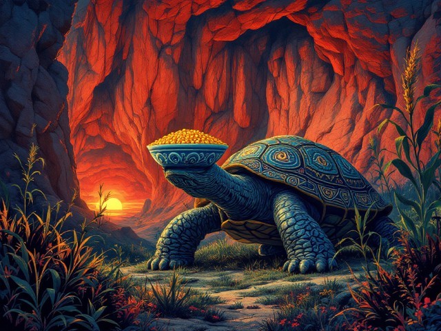 turtle corn bowl