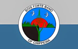 bois forte chippewa tribe flag krazy bear