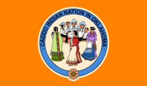 caddonation oklahoma flag krazy bear