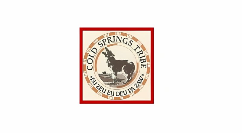 cold springs rancheria of mono tribal flag krazy bear
