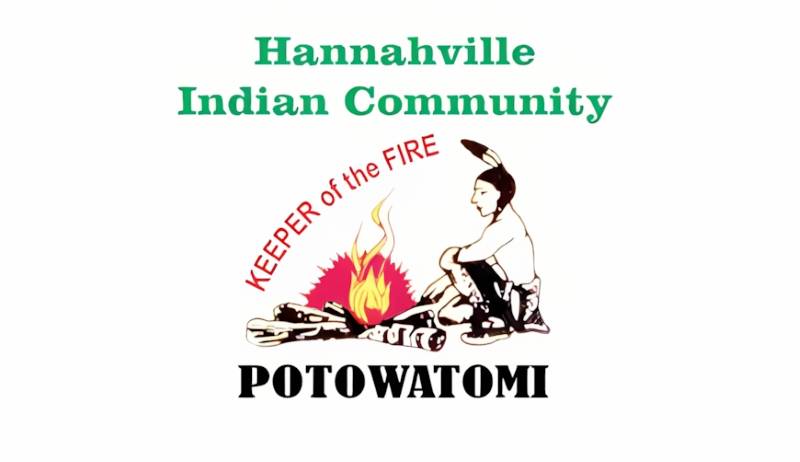 hannahville potawatomi tribal flag krazy bear