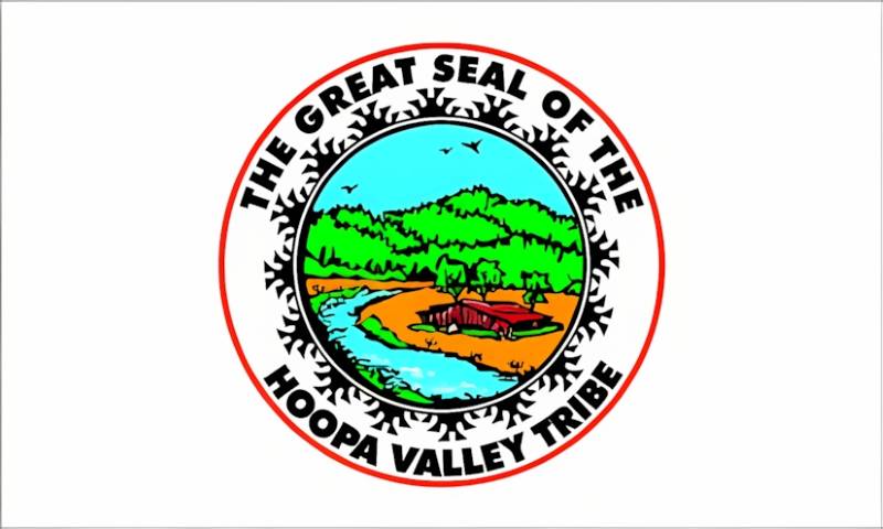 hoopa valley tribe flag krazy bear