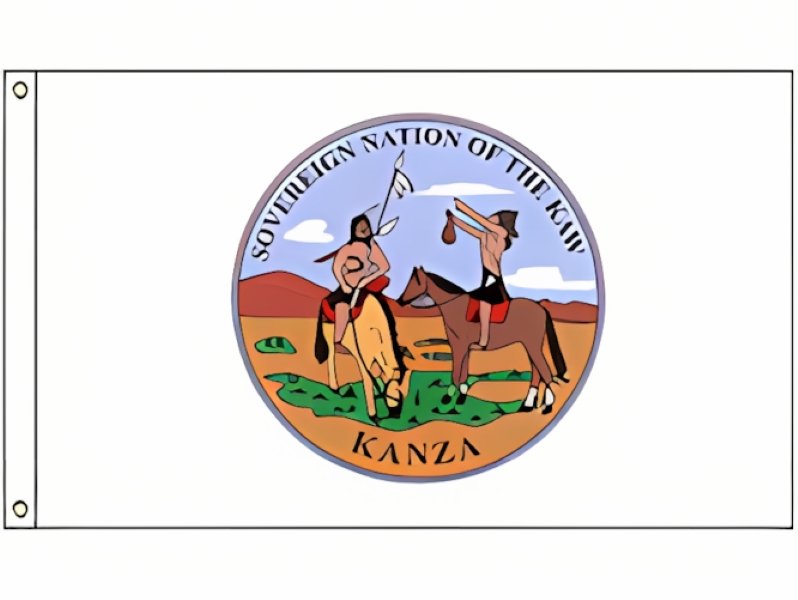 kawtribe flag krazy bear