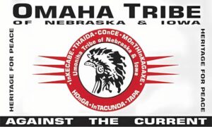 omaha tribe of nebraska and iowa flag krazy bear