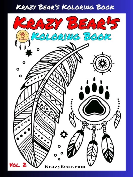 Native Designed Coloring Books Ages 8 and Up