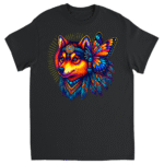 T-Shirt Neon Wolf